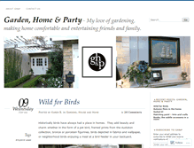 Tablet Screenshot of gardenhomeandparty.com